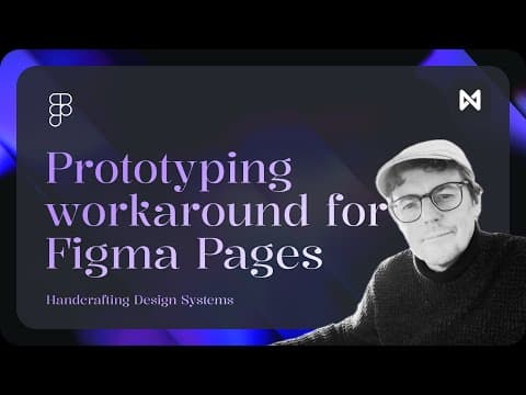 Figma Prototype Hack: Shared Layouts Across Pages | Figma Workarounds